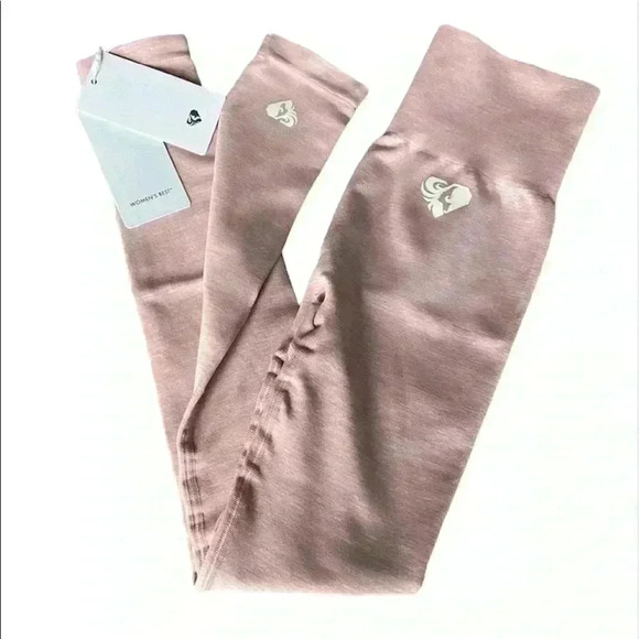 Women’s Best Move Seamless Leggings in Light Pink Marl Size Small NWT - Picture 1 of 8